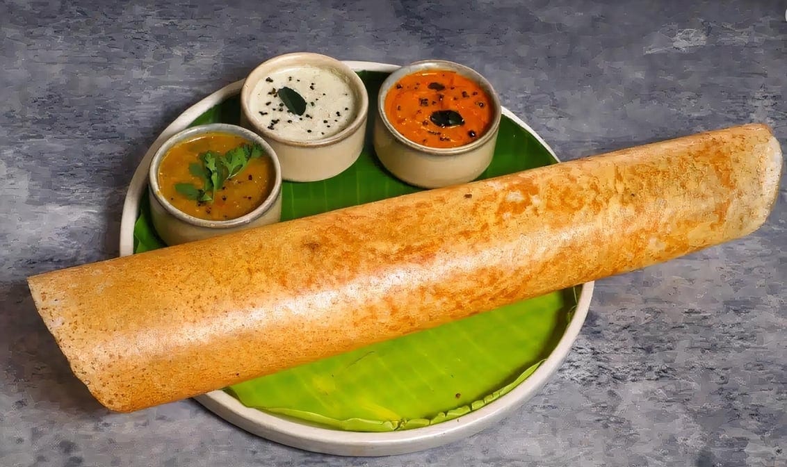 Plain Dosa.