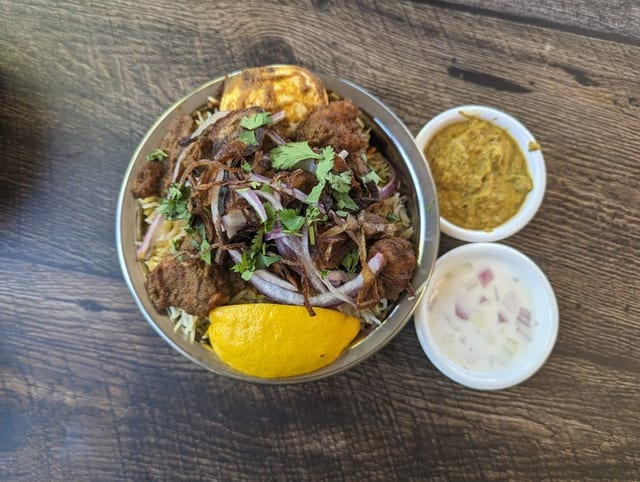 Vijayawada Mutton Biryani.