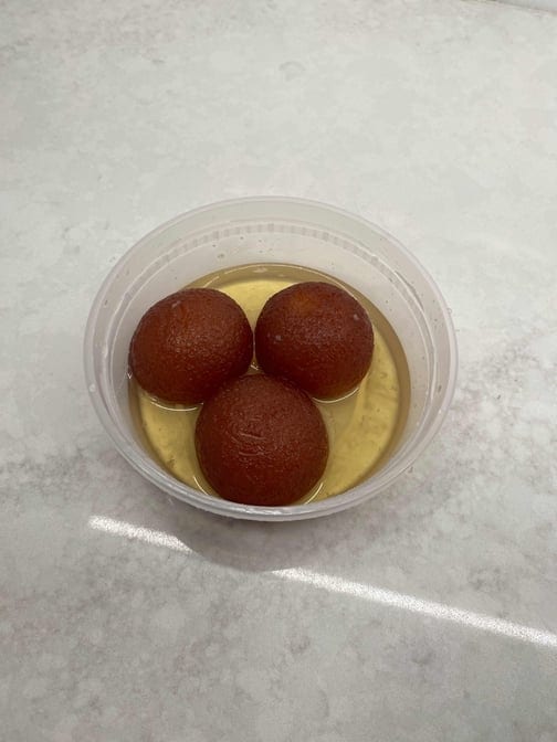 Gulab Jamun.