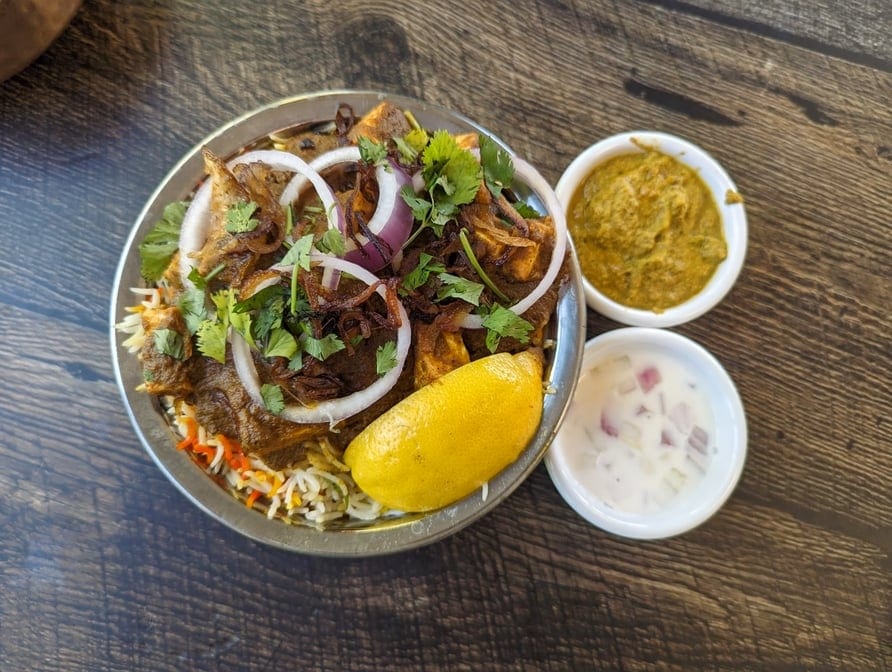 Vijayawada Paneer Biryani.