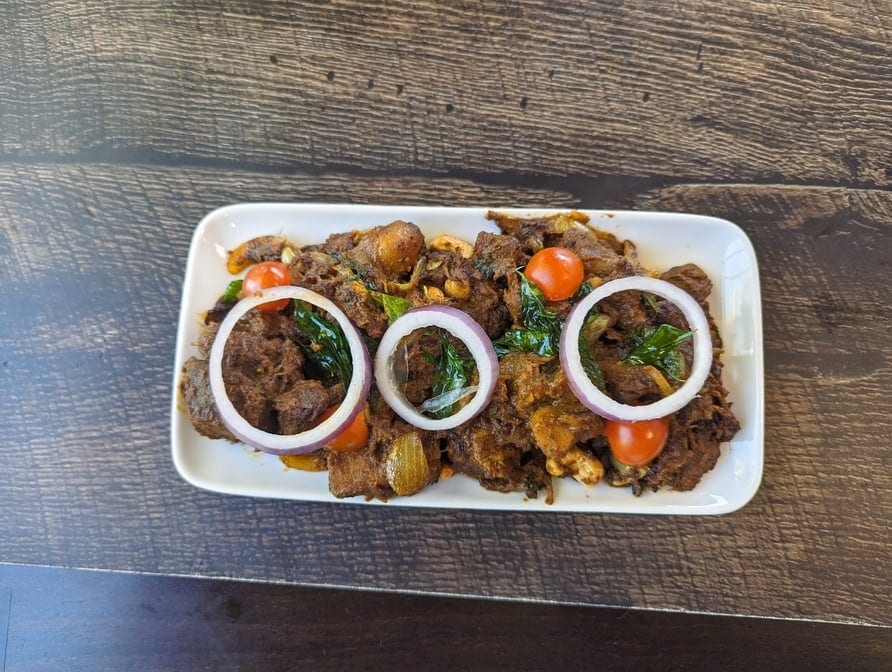 Karaikudi Mutton Chukka.