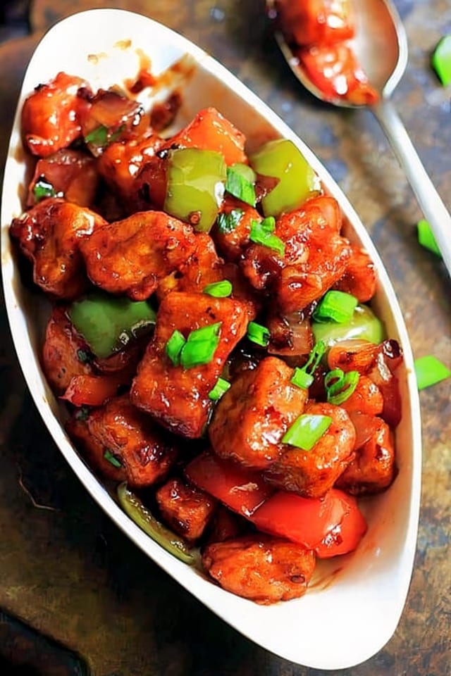 Chili Paneer.
