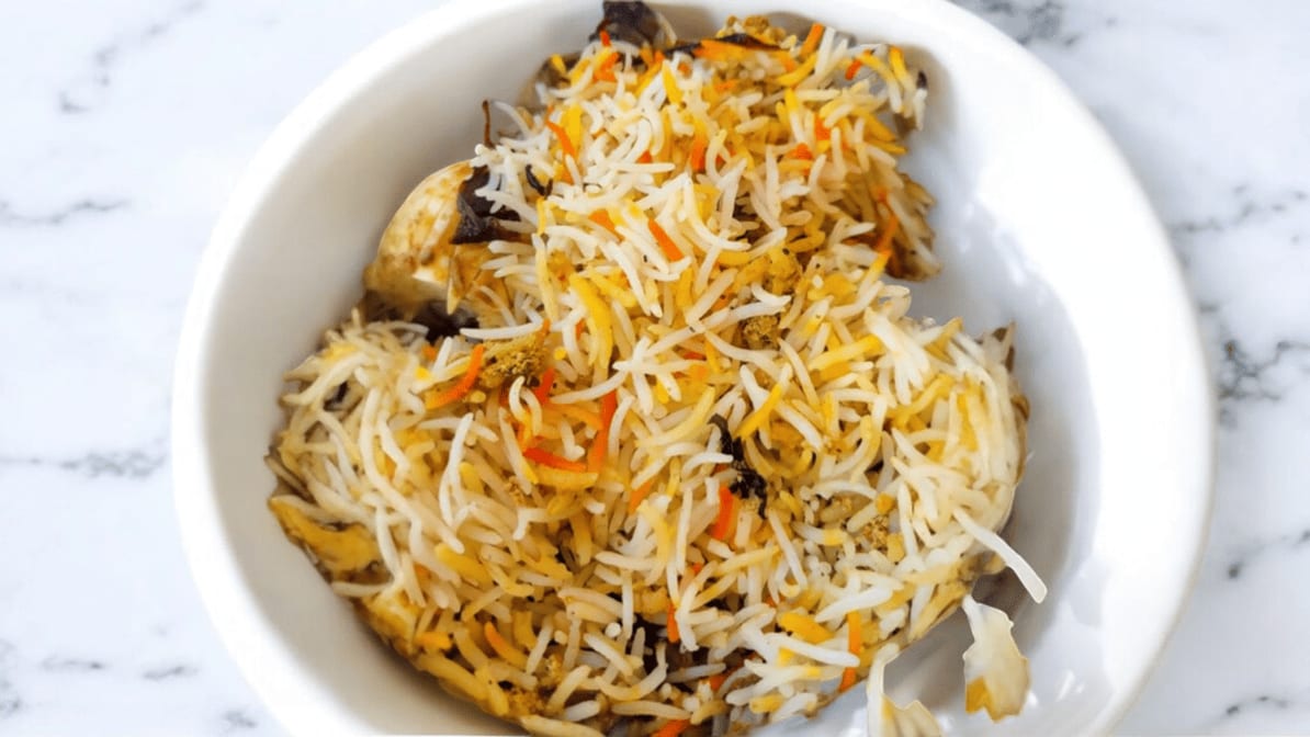 Vijayawada Lamb Biryani.