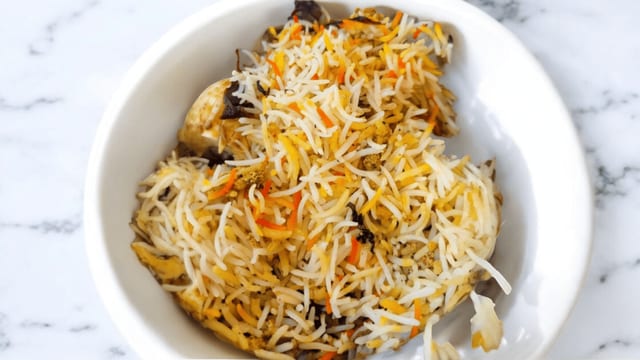 Vijayawada Lamb Biryani.