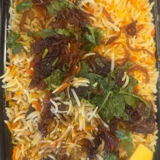 Veg Dum Biryani.