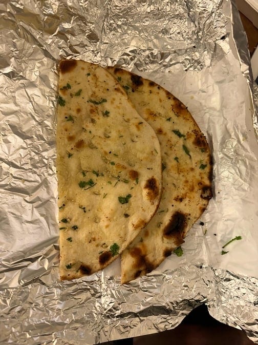 Garlic Naan.